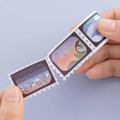 Tsuki 'Dreams of Snow' Holographic Washi Tape Set ☾