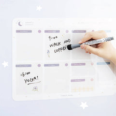 Tsuki Reusable Weekly Wall Planner ☾