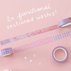 Tsuki 'Sakura Journey' Washi Tape Set ☾
