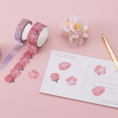 Tsuki 'Sakura Journey' Washi Tape Set ☾