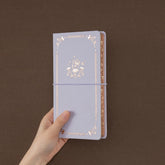 Tsuki 'Neko Pansy' Limited Edition Luxury Travel Notebook ☾
