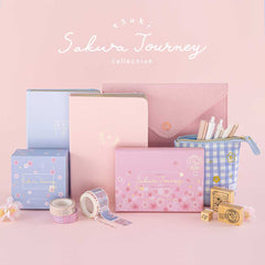Tsuki 'Sakura Journey' Washi Tape Set ☾