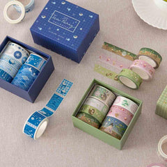 Tsuki 'Matcha Ichigo' Washi Tape Set ☾