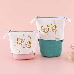 Tsuki 'Flutter + Dream' Pop-Up Pencil Case by Notebook Therapy x Pelinkan ☾