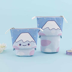Tsuki 'Four seasons' Fuji Pop-Up Pencil Case ☾ @milkkoyo x NotebookTherapy