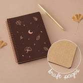 Tsuki 'Maple Dreams' Kraft Paper Ringbound Bullet Journal ☾