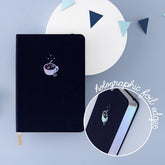 Tsuki 'Cup of Galaxy' Limited Edition Holographic Bullet Journal ☾