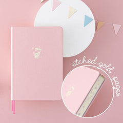 Tsuki 'Ichigo' Limited Edition Boba Bullet Journal ☾