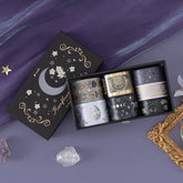 Tsuki 'Moonflower Magic' Washi Tape Set ☾
