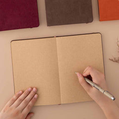 Tsuki 'Kinoko' Kraft Paper Bullet Journal ☾