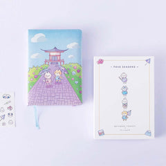 Tsuki 'Four Seasons: Summer Edition' Bullet Journal ☾ @milkkoyo x NotebookTherapy