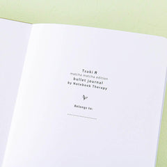 Tsuki 'Matcha Matcha' Limited Edition Bullet Journal ☾