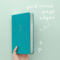 Tsuki Teal Sky 'Flutter + Dream' Limited Edition Bullet Journal by Notebook Therapy x Pelinkan ☾