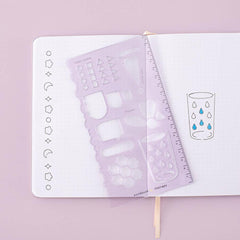 Tsuki Bullet Journal Stencil Set ☾
