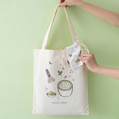 Tsuki 'Matcha Matcha' Tote Bag ☾