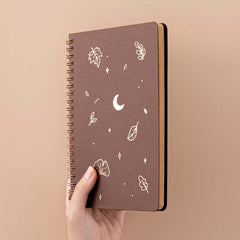 Tsuki 'Maple Dreams' Kraft Paper Ringbound Bullet Journal ☾