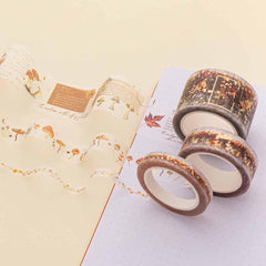Tsuki 'Maple Dreams' Washi Tape Set ☾