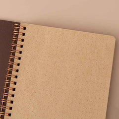 Tsuki 'Maple Dreams' Kraft Paper Ringbound Bullet Journal ☾