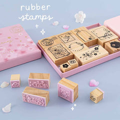 Tsuki 'Sakura Journey' Bullet Journal Stamp Set ☾