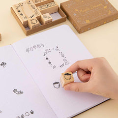 Tsuki 'Maple Dreams' Bullet Journal Stamp Set ☾