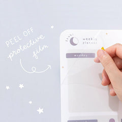 Tsuki Reusable Weekly Wall Planner ☾