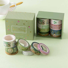 Tsuki 'Matcha Ichigo' Washi Tape Set ☾