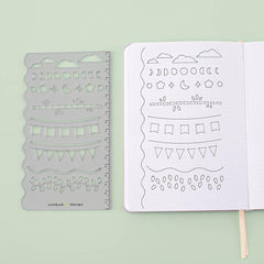 Tsuki Bullet Journal Stencil Set ☾