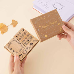 Tsuki 'Maple Dreams' Bullet Journal Stamp Set ☾