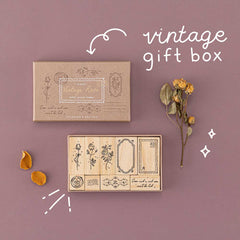 Tsuki 'Vintage Rose' Bullet Journal Stamp Set ☾