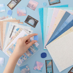 Tsuki 'Cloud Dreamland' Scrapbook Sticker Set ☾
