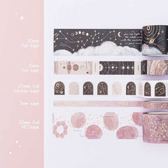 Tsuki 'Constellations' Washi Tape Set ☾