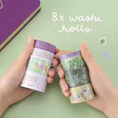 Tsuki 'Enchanted Garden' Washi Tape Set ☾