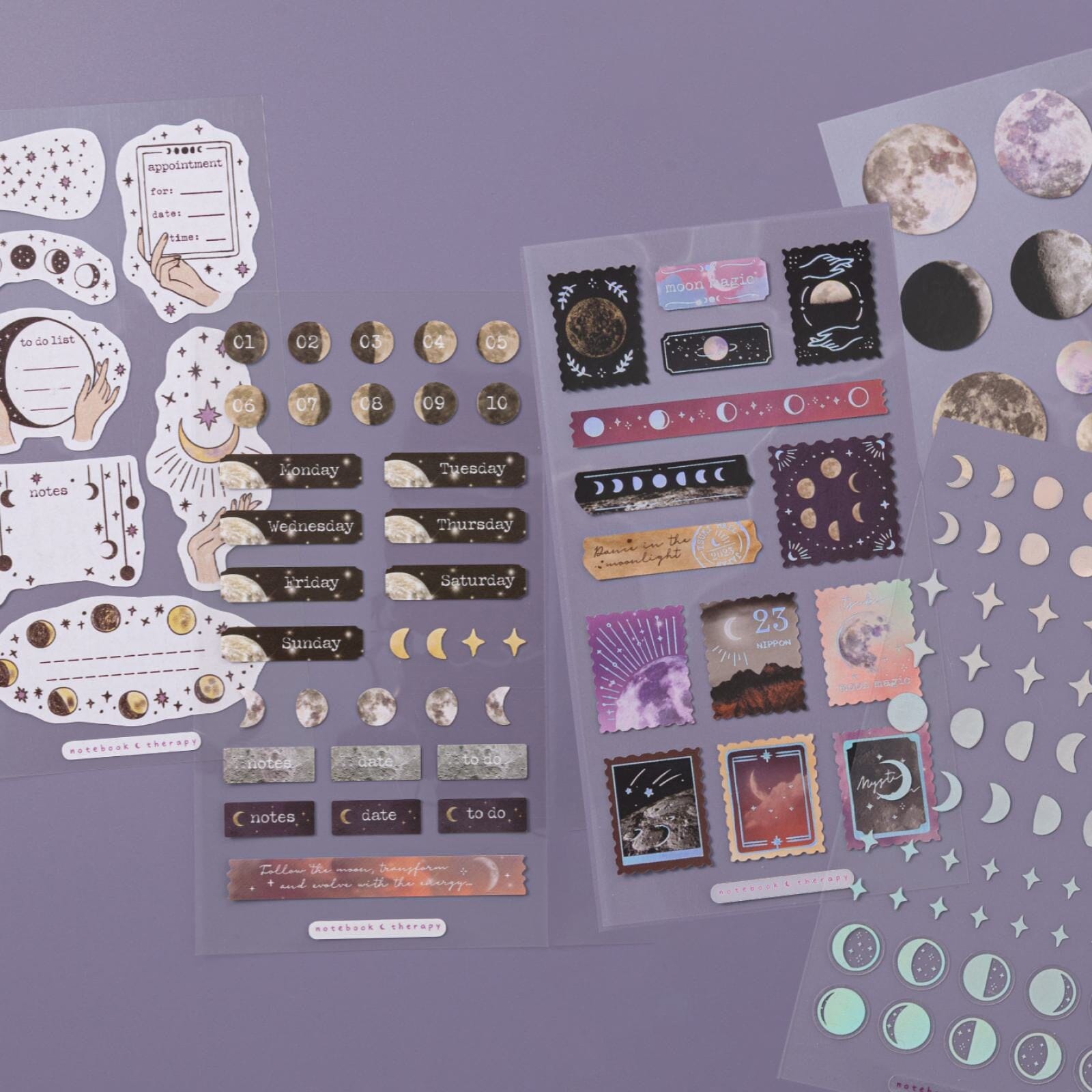 Tsuki 'Lunar Mystery' Sticker Set ☾