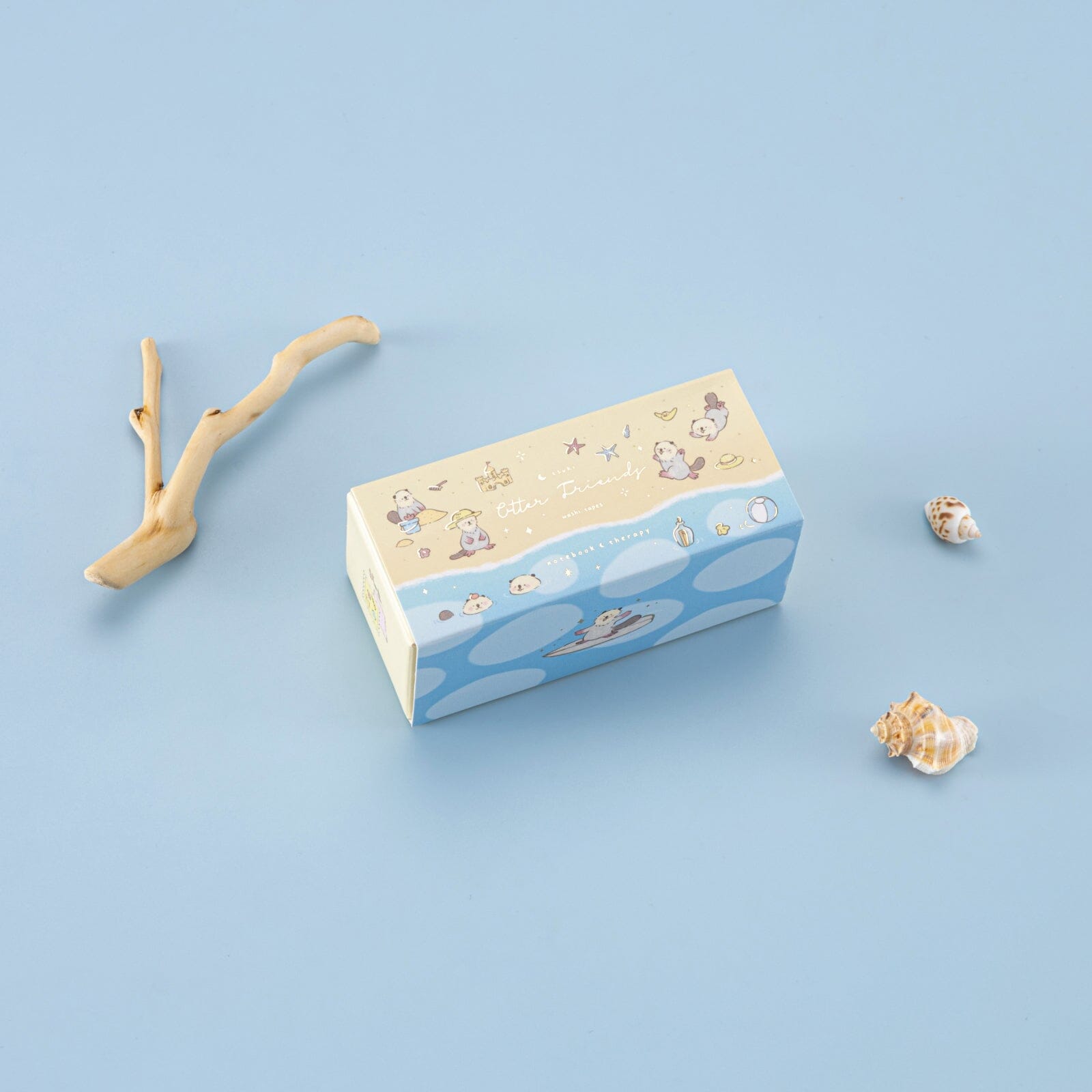 Tsuki 'Otter Friends' Washi Tape Set ☾