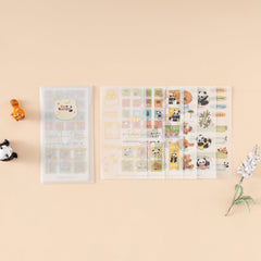 Tsuki 'Panda Friends' Sticker Set ☾