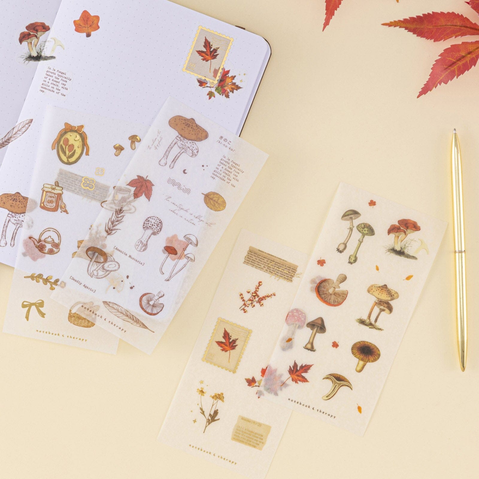 Tsuki 'Maple Dreams' Sticker Set ☾