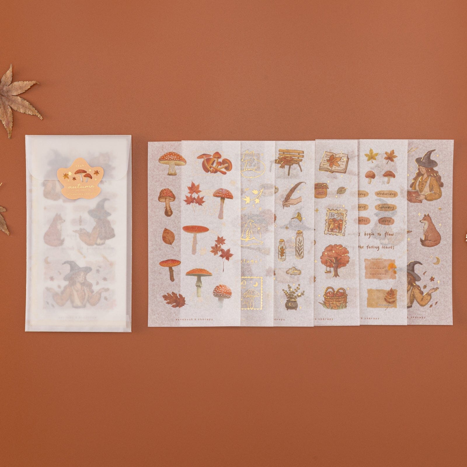 Tsuki 'Four Seasons: Autumn' Sticker Set ☾