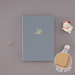 Tsuki 'Origami Dreams' Kraft Paper A5 Bullet Journal ☾