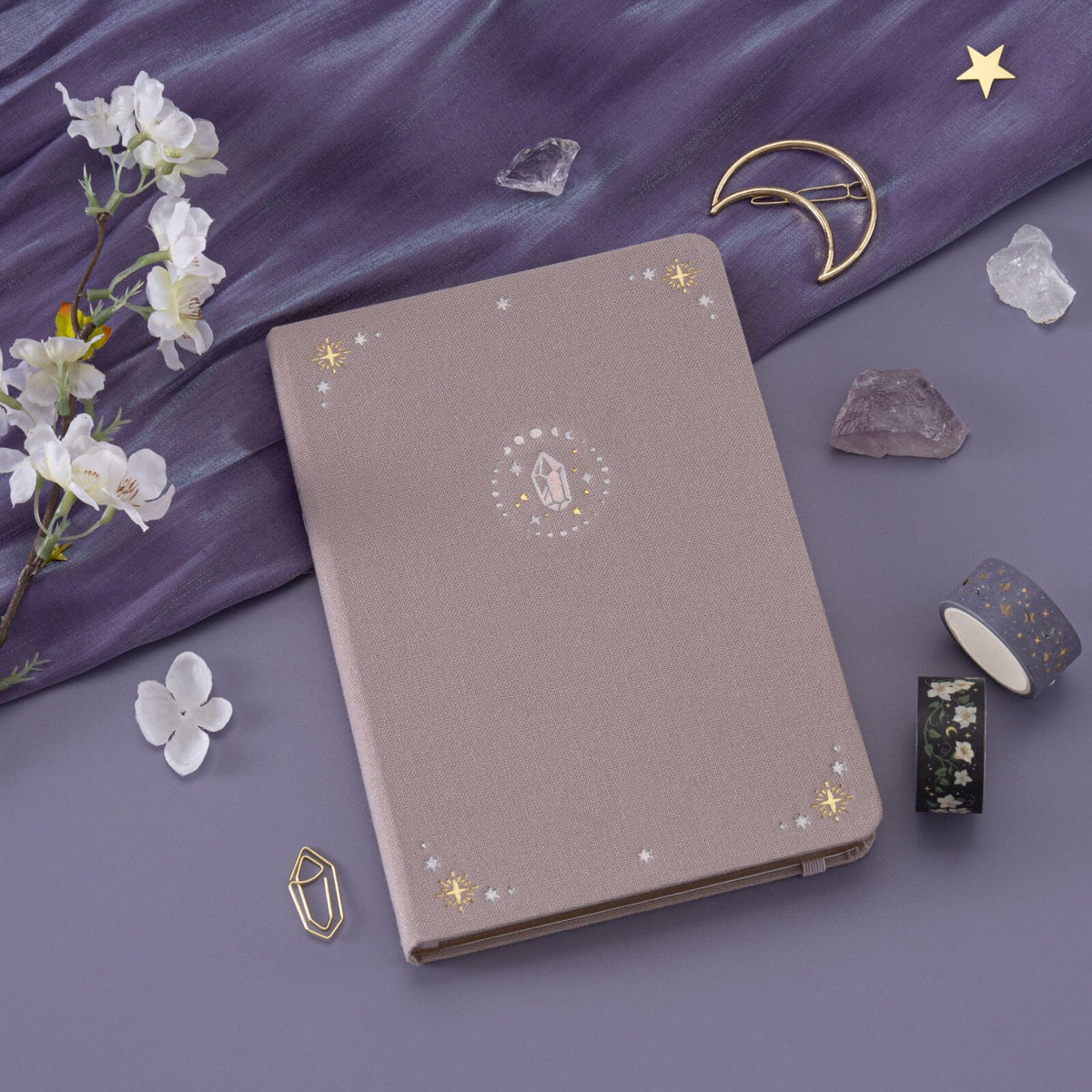Tsuki 'Crystal Magic' Limited Edition Luxury Bullet Journal ☾