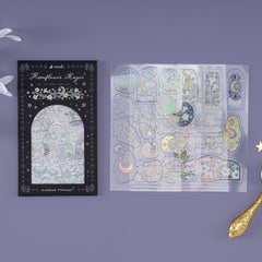 Tsuki 'Moonflower Magic' 3D Sticker Set ☾