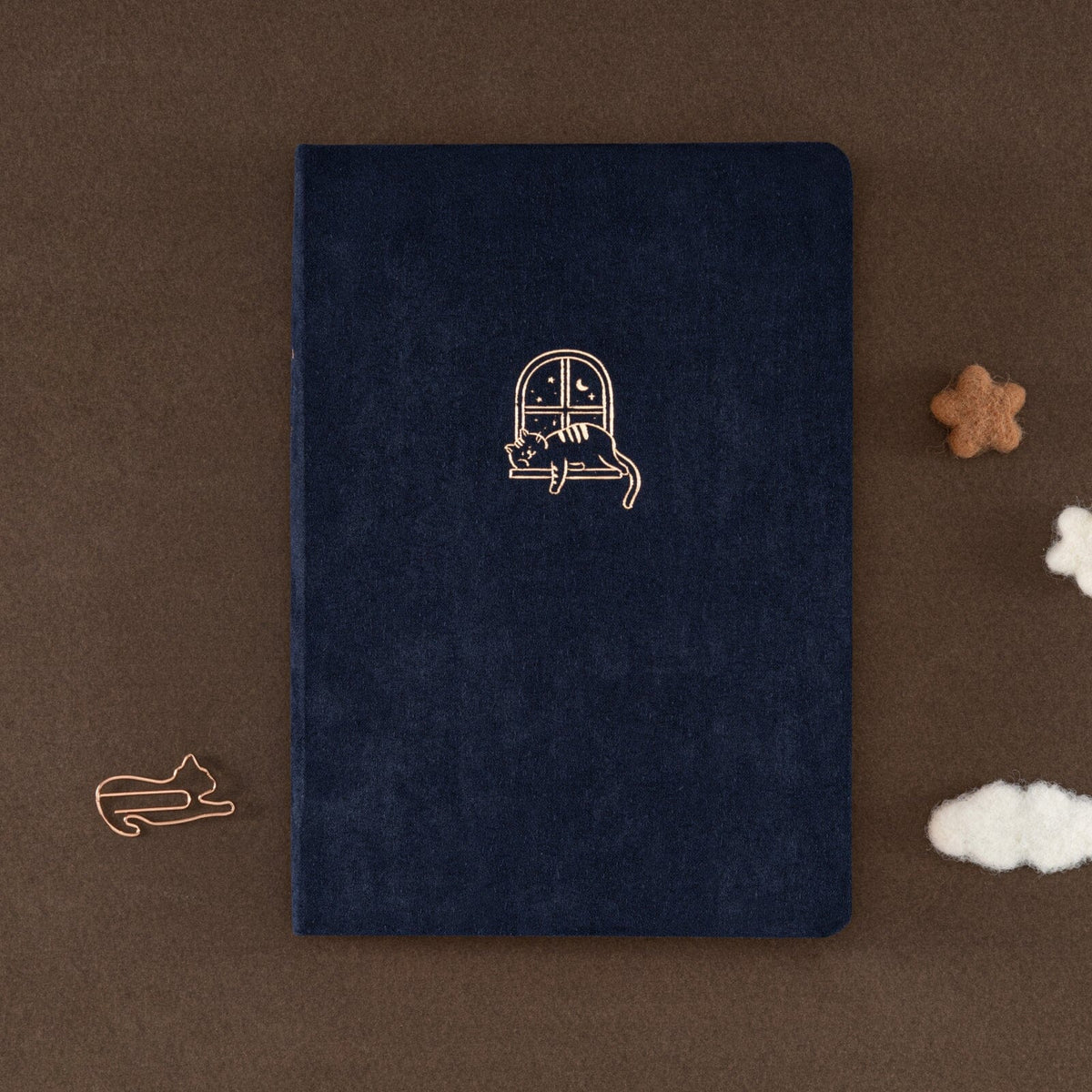 Tsuki 'Midnight Neko Dreams' Limited Edition Bullet Journal ☾