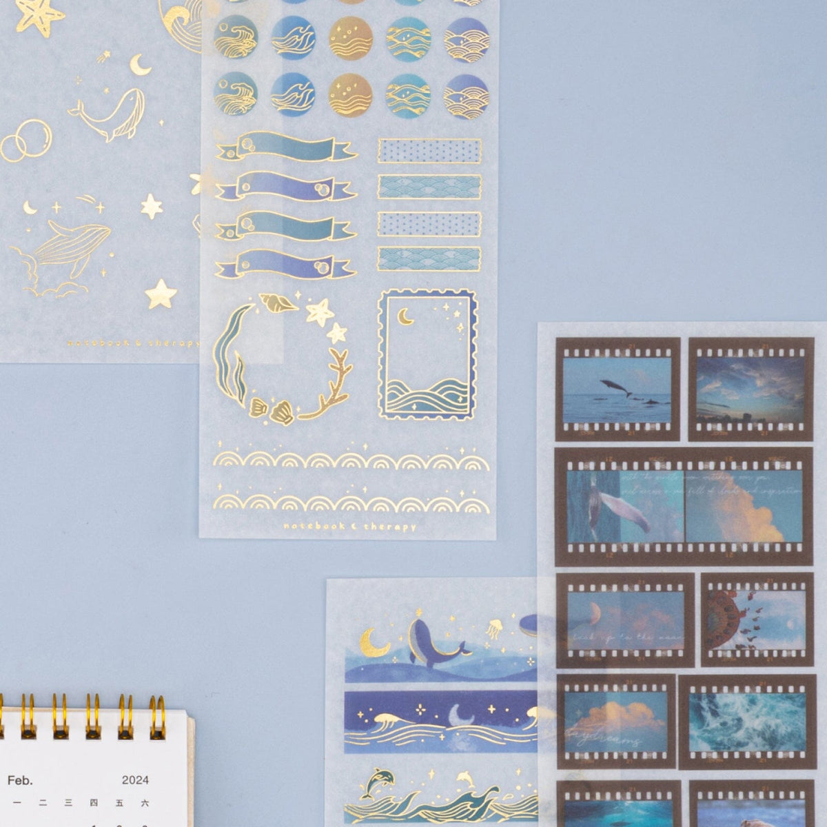 Tsuki 'Ocean' Sticker Set ☾