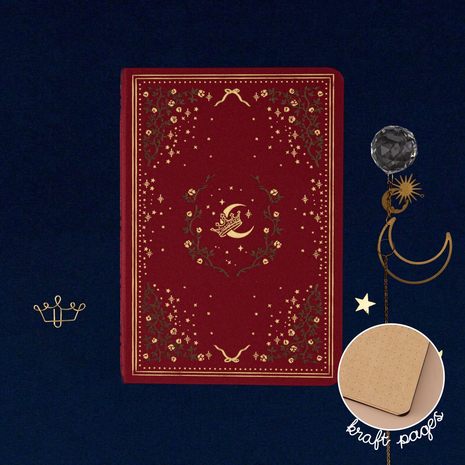Tsuki 'Majestic Moon' Limited Edition Bullet Journal ☾