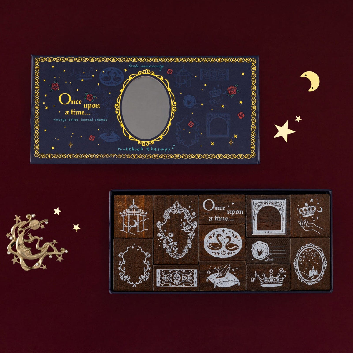 Tsuki 'Once Upon a Time' Bullet Journal Stamp Set ☾