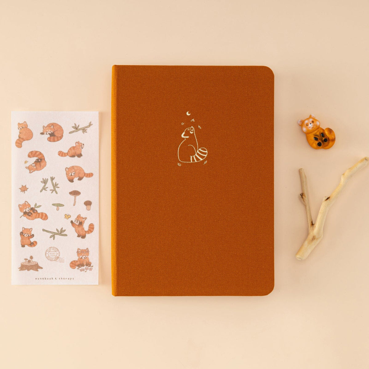 Tsuki 'Red Panda' Limited Edition A5 Bullet Journal ☾