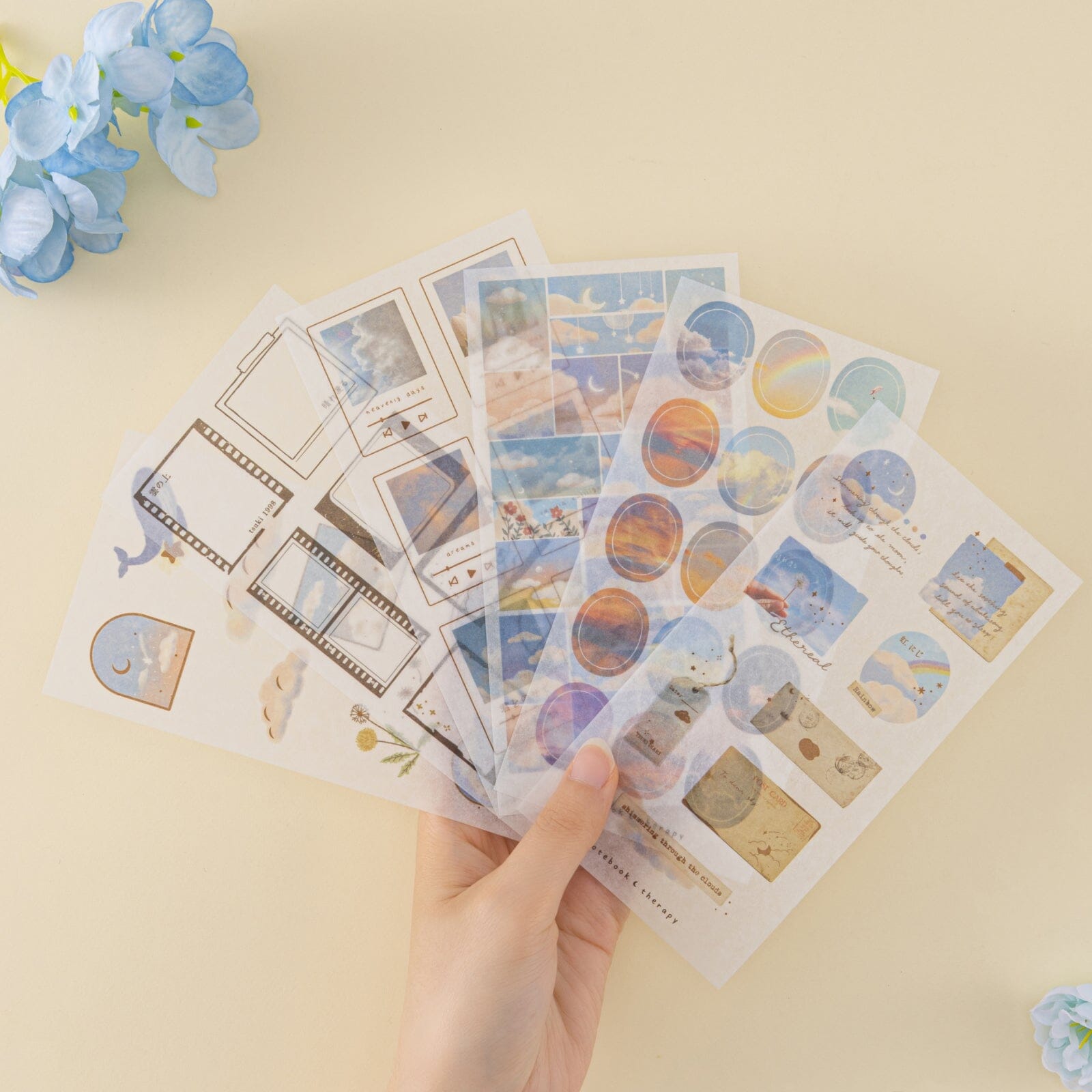 Tsuki 'Cloud Dreamland' Sticker Set ☾
