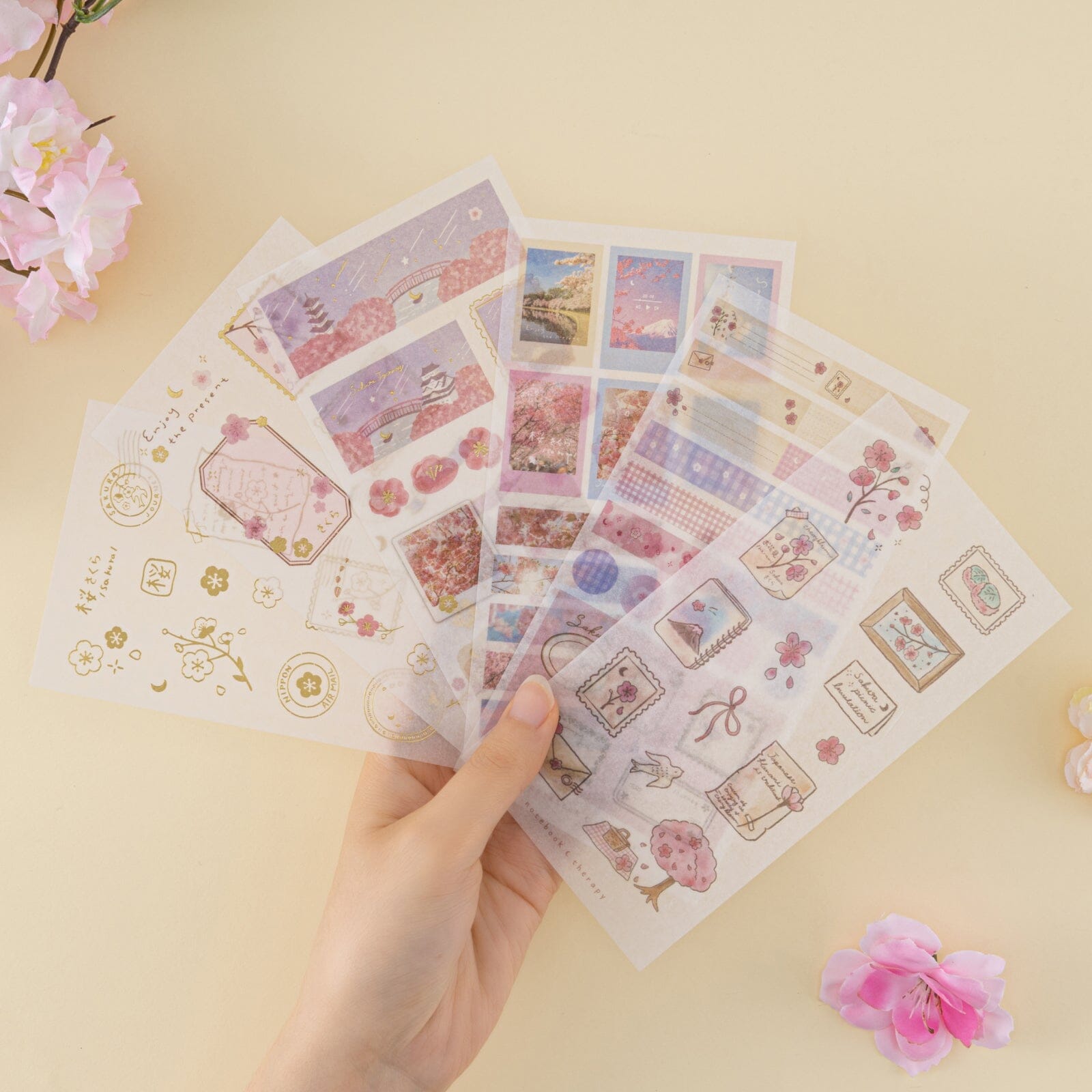 Tsuki 'Sakura Journey' Sticker Set ☾