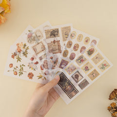 Tsuki 'Vintage Rose' Sticker Set ☾