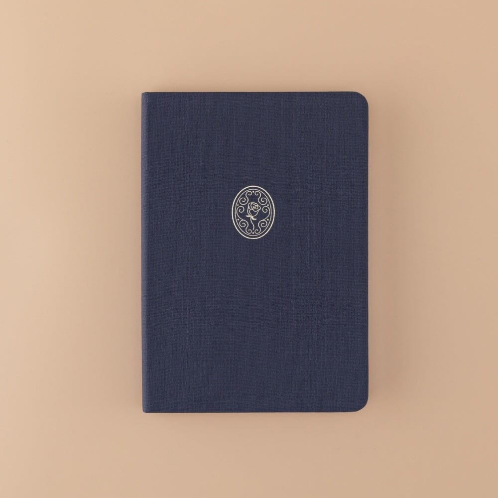 Tsuki 'Vintage Rose' Antique Blue Limited Edition Bullet Journal ☾