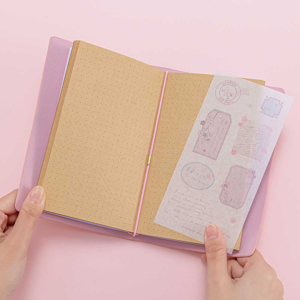 Tsuki 'Sakura Journey' Limited Edition Travel Notebook ☾